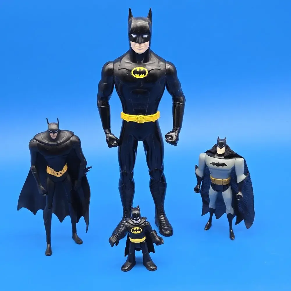Mattel Batman Unlimited BEWARE THE BATMAN Animated Plus 3 Add'l Batman Figures